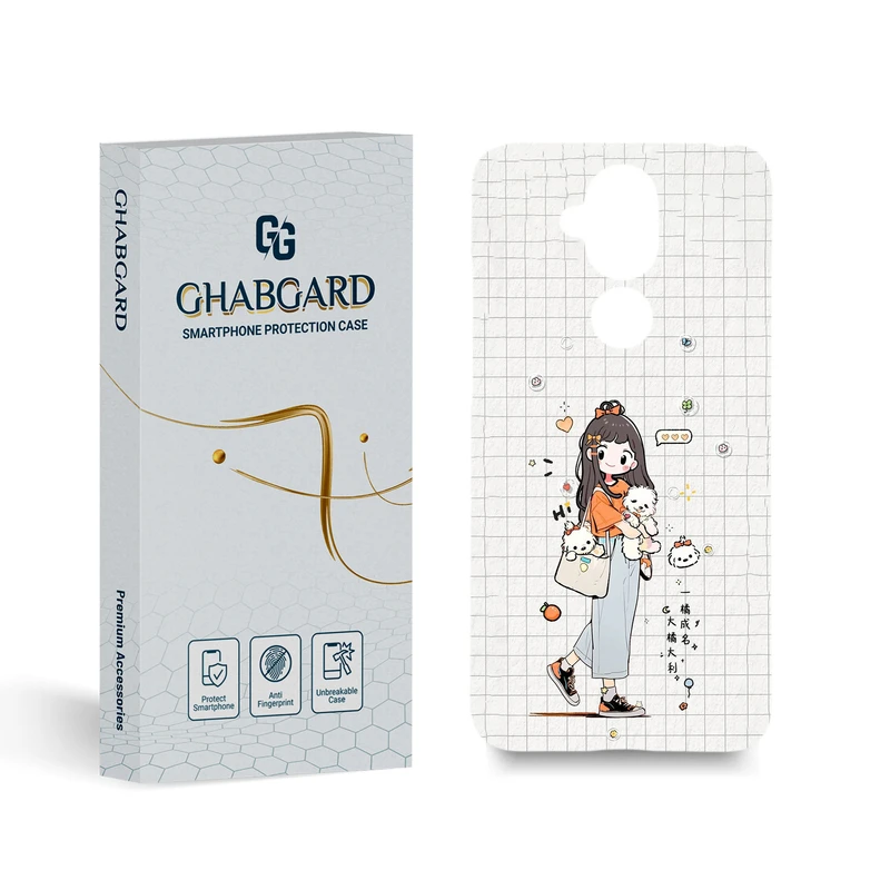 کاور قاب گارد مدل دخترانه مناسب برای گوشی موبایل نوکیا 7.1Plus