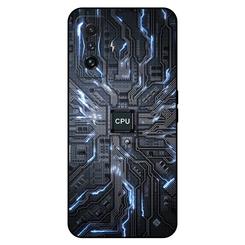 کاور مگافون طرح مدار مدل 8009 مناسب برای گوشی موبایل شیائومی Poco F4 GT