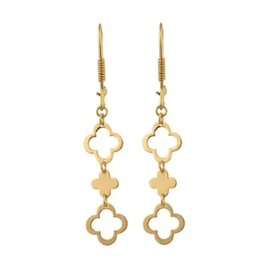 گوشواره طلا 18 عیار زنانه میو گلد مدل N145