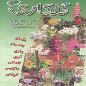 کتاب گلکاری اثر مهندس اسماعیل پیش بین انتشارات آییژ