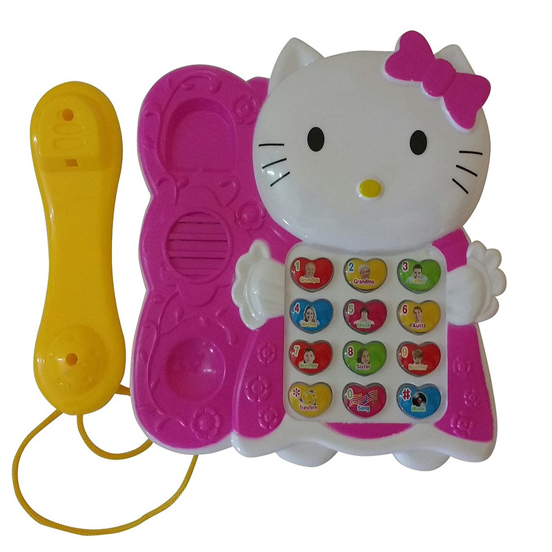بازی آموزشی موزیکال مدل تلفن هلو کیتی 8625A