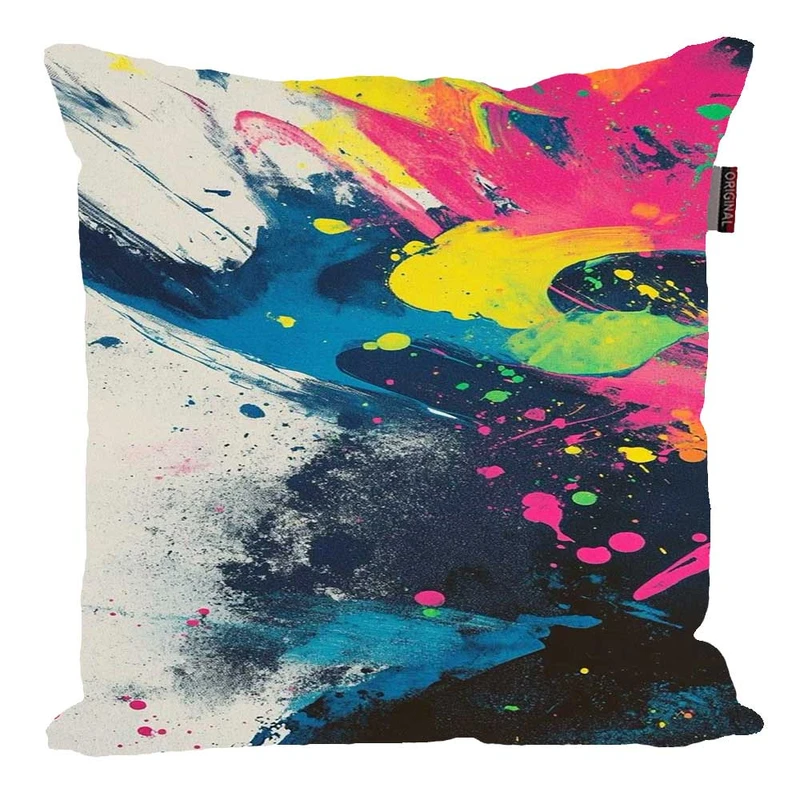 کوسن پاد آفرین مدل فانتزی طرح رنگی مدرن کد 01988