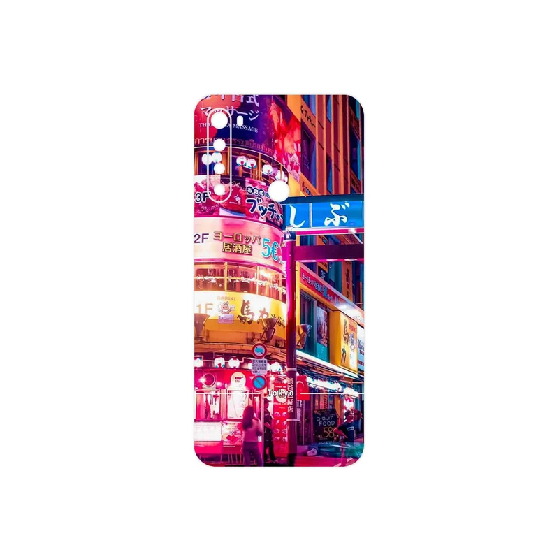 برچسب پوششی ماهوت مدل Tokyo City مناسب برای گوشی موبایل شیائومی Redmi Note 8T