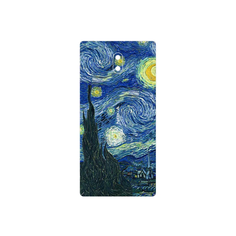 برچسب پوششی ماهوت مدل The Starry Night of van Gogh مناسب برای گوشی موبایل نوکیا 3