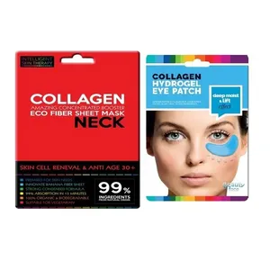 ماسک گردن و زیر چشم بیوتی فیس مدل کلاژن 