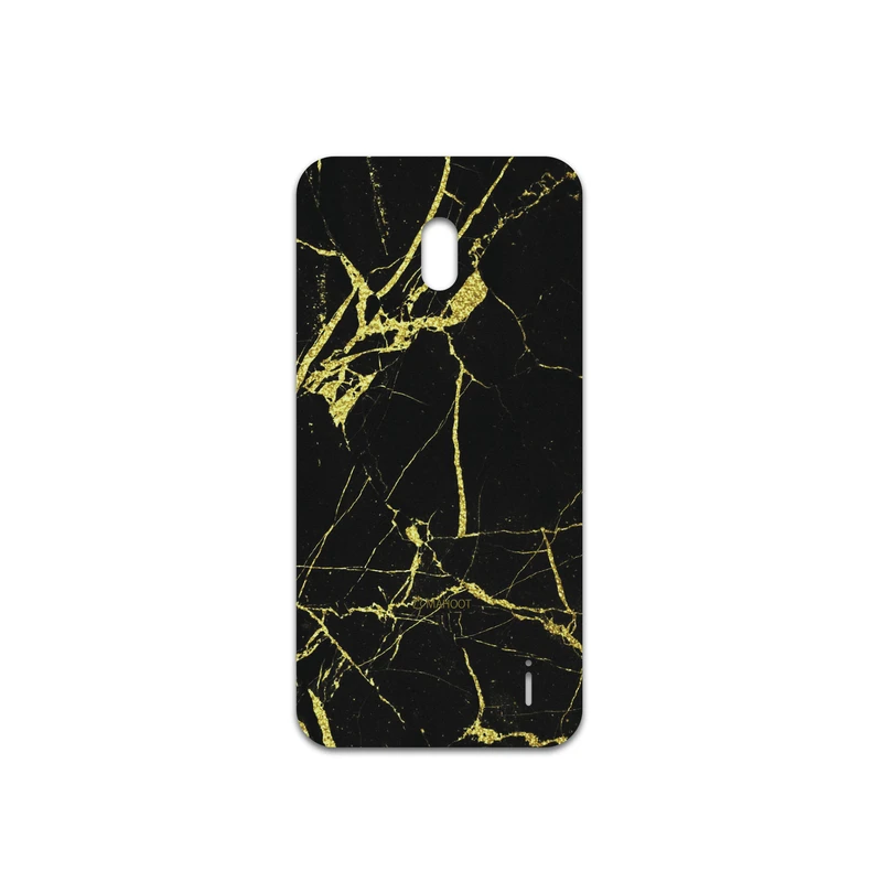برچسب پوششی ماهوت مدل Graphite-Gold-Marble مناسب برای گوشی موبایل نوکیا 2.2
