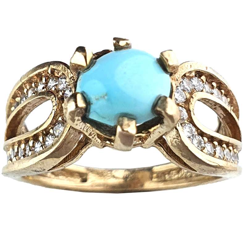 انگشتر زنانه مدل فیروزه 