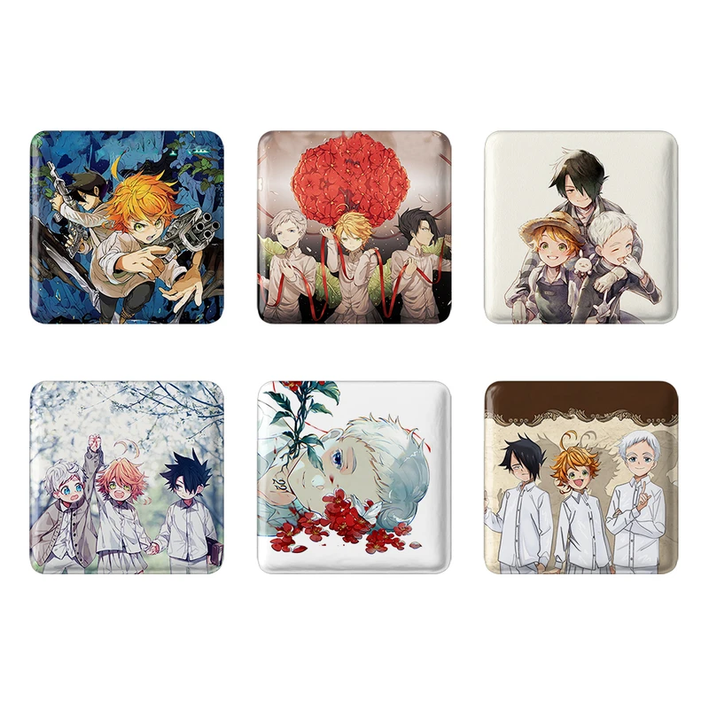 مگنت خندالو طرح انیمه ناکجاآباد موعود کد 562A مجموعه 6 عددی