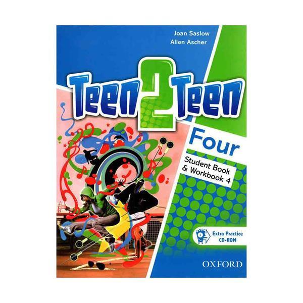 کتاب Teen 2 Teen 4 اثر Joan Saslow And Allen Ascher انتشارات oxford