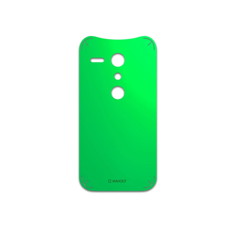 برچسب پوششی ماهوت مدل Matte-Green مناسب برای گوشی موبایل موتورولا Moto G