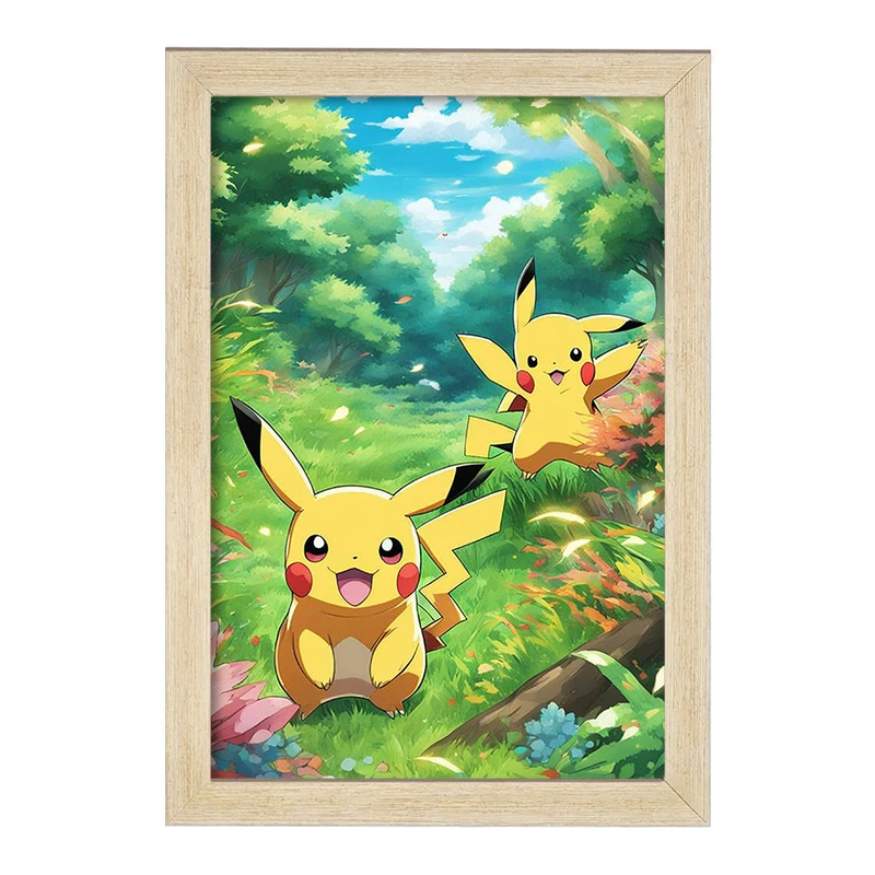 تابلو خندالو مدل انیمه پوکمون (Pokemon) کد F2022