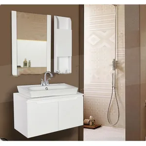 ست کابینت روشویی کاسپین مدل آیلین به همراه آینه و باکس