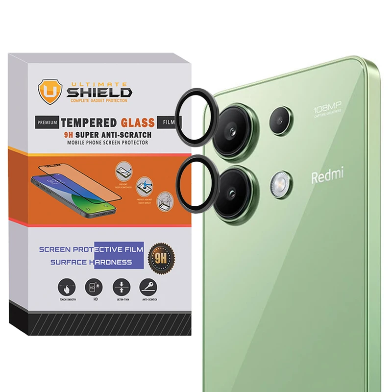 محافظ لنز دوربین آلتیمیت شیلد مدل Ring-Metal-UL مناسب برای گوشی موبایل شیائومی Redmi Note 13 4g
