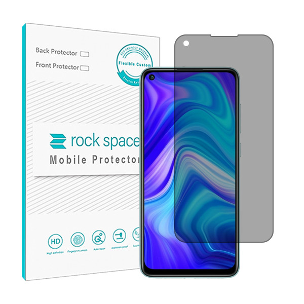 محافظ صفحه نمایش حریم شخصی راک اسپیس مدل HyPRV مناسب برای گوشی موبایل شیائومی Redmi Note 9 (Overseas)