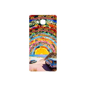 MAHOOT Collage of Orange Sky Cover Sticker for Xiaomi Redmi 2