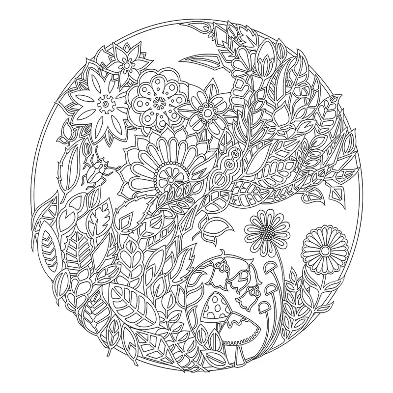 دفتر رنگ آمیزی مدل Forest Lost antasy Secret مجموعه 4 عددی