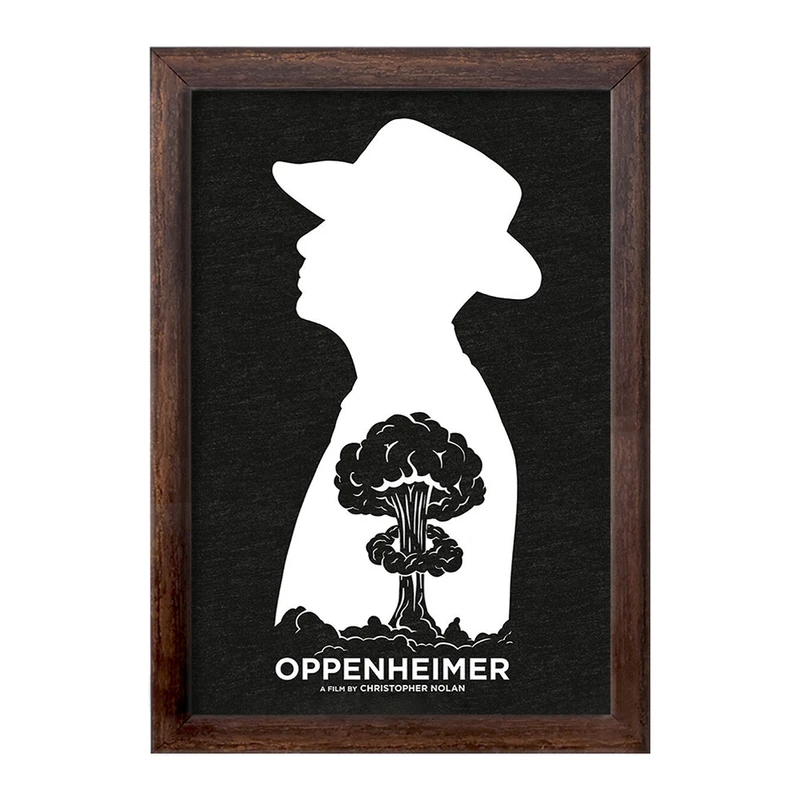 تابلو خندالو طرح اوپنهایمر Oppenheimer کد 31017