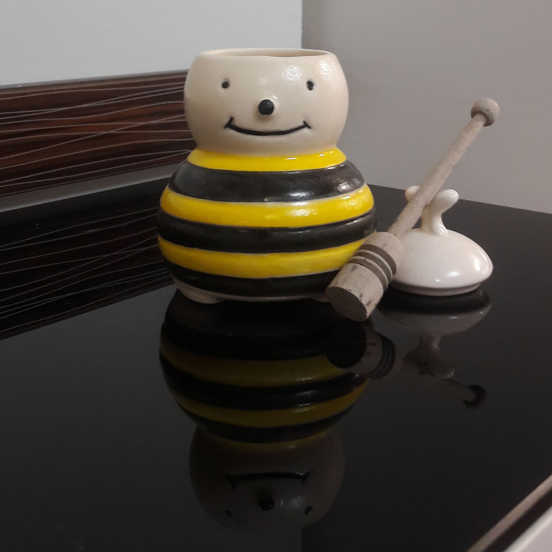 ظرف عسل مدل زنبوری کد as1