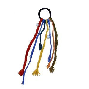 گیره مو دست ساز مدل چهل گیس طرح بافت