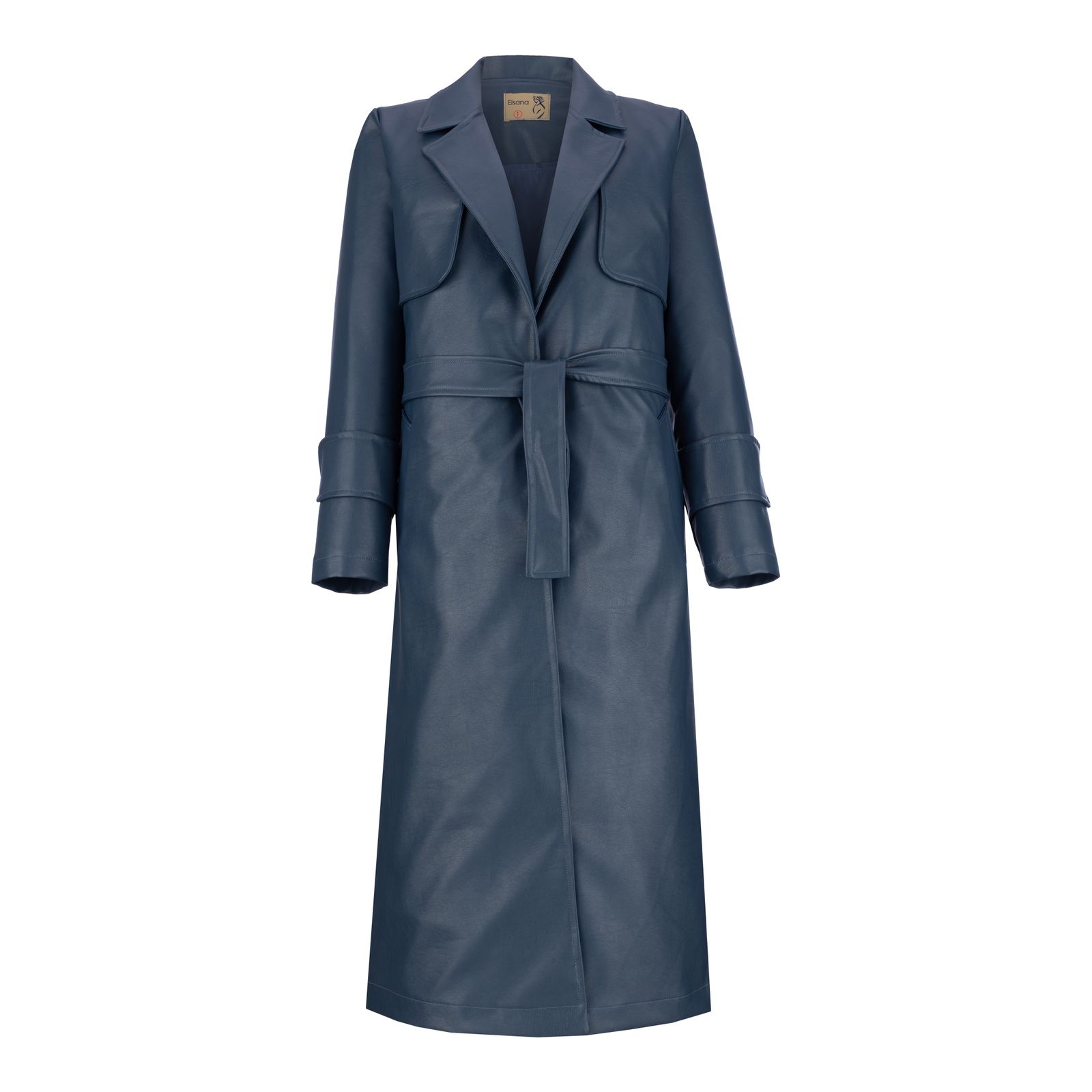 کت چرم زنانه السانا مدل  نیلاس کد 165401 -  - 7