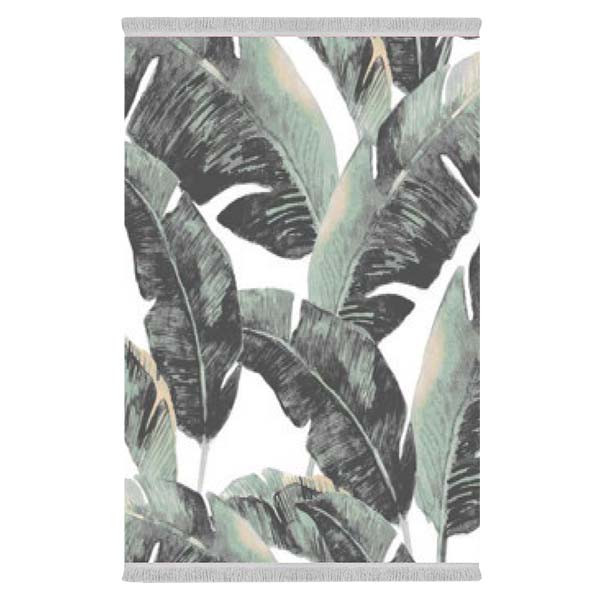 فرش پارچه‌ای دفه مدل فرشینه طرح مدرن  کد 887294