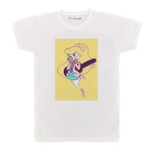 تی شرت بچگانه پرمانه طرح Star vs the Forces of Evil کد pmt.2849