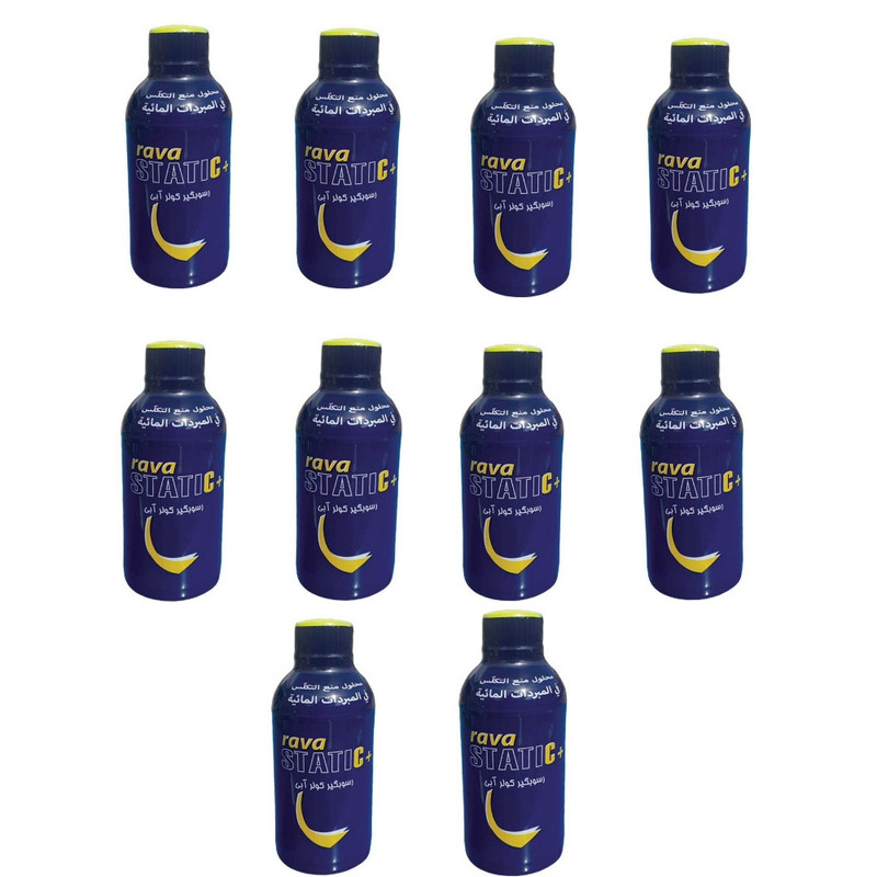 رسوب گیر کولر آبی استاتیک کد 04 حجم 230 میلی لیتر بسته 10 عددی