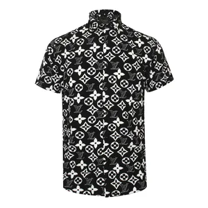 پیراهن آستین کوتاه مردانه مدل هاوایی Pir-22