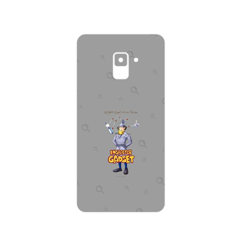 برچسب پوششی ماهوت مدل Inspector Gadget مناسب برای گوشی موبایل سامسونگ Galaxy A8 Plus 2018