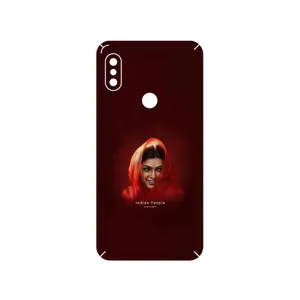 MAHOOT Portrait of an Indian Woman Cover Sticker for Xiaomi Redmi Note 6 Pro