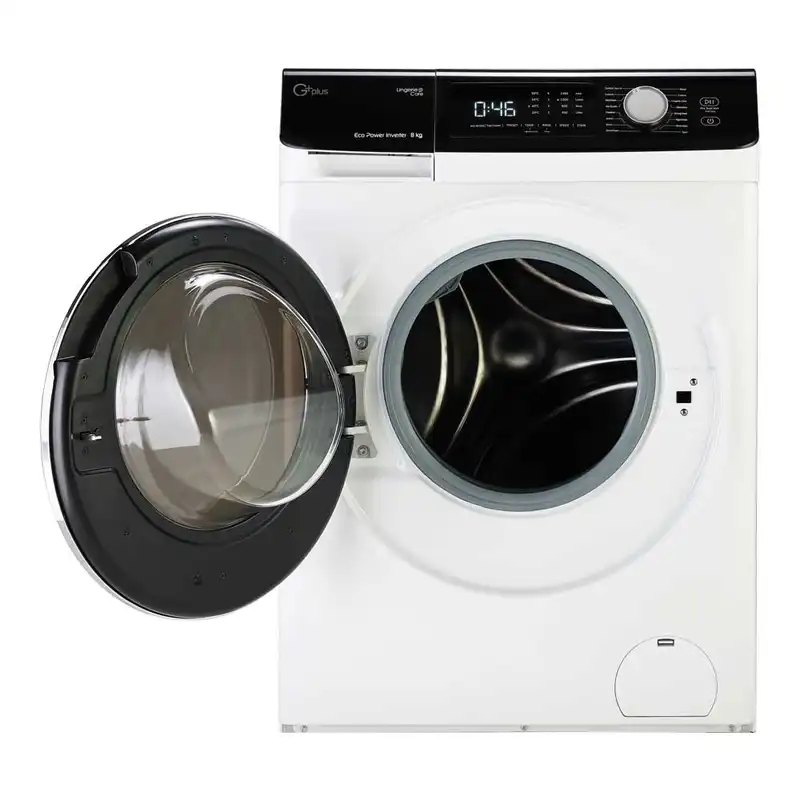 ماشین لباسشویی جی پلاس مدل GWM-M8540W ظرفیت 8 کیلوگرم