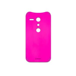 MAHOOT Phosphorus-Pink Cover Sticker for Motorola Moto G