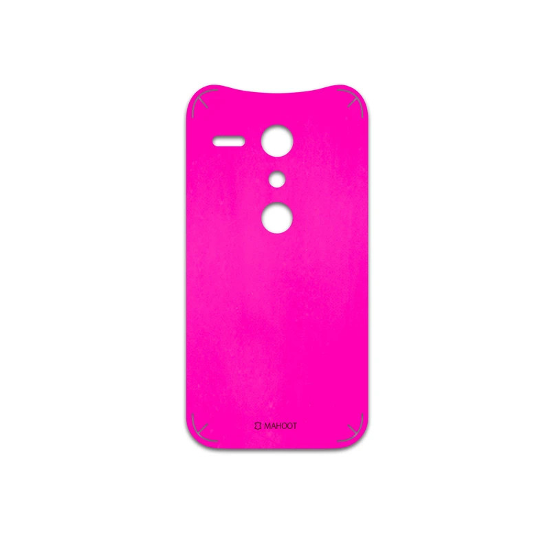 برچسب پوششی ماهوت مدل Phosphorus-Pink مناسب برای گوشی موبایل موتورولا Moto G