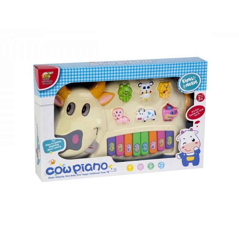 بازی آموزشی کیبورد طرح گاو مدل chuangfa toys کد no:6600