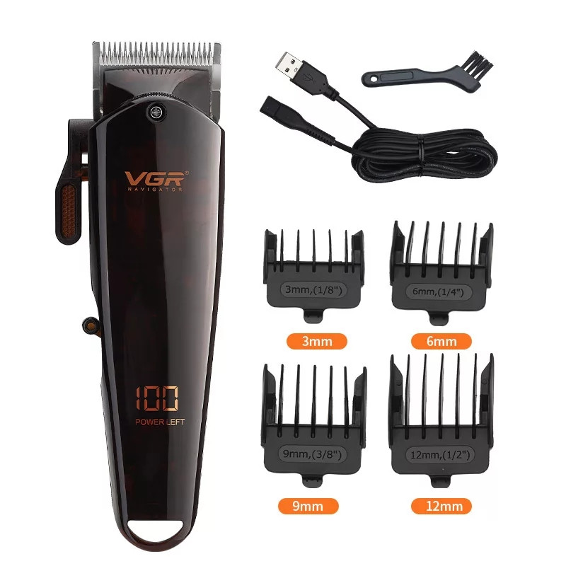 ماشین اصلاح موی سر و صورت وی جی ار مدل V-165
