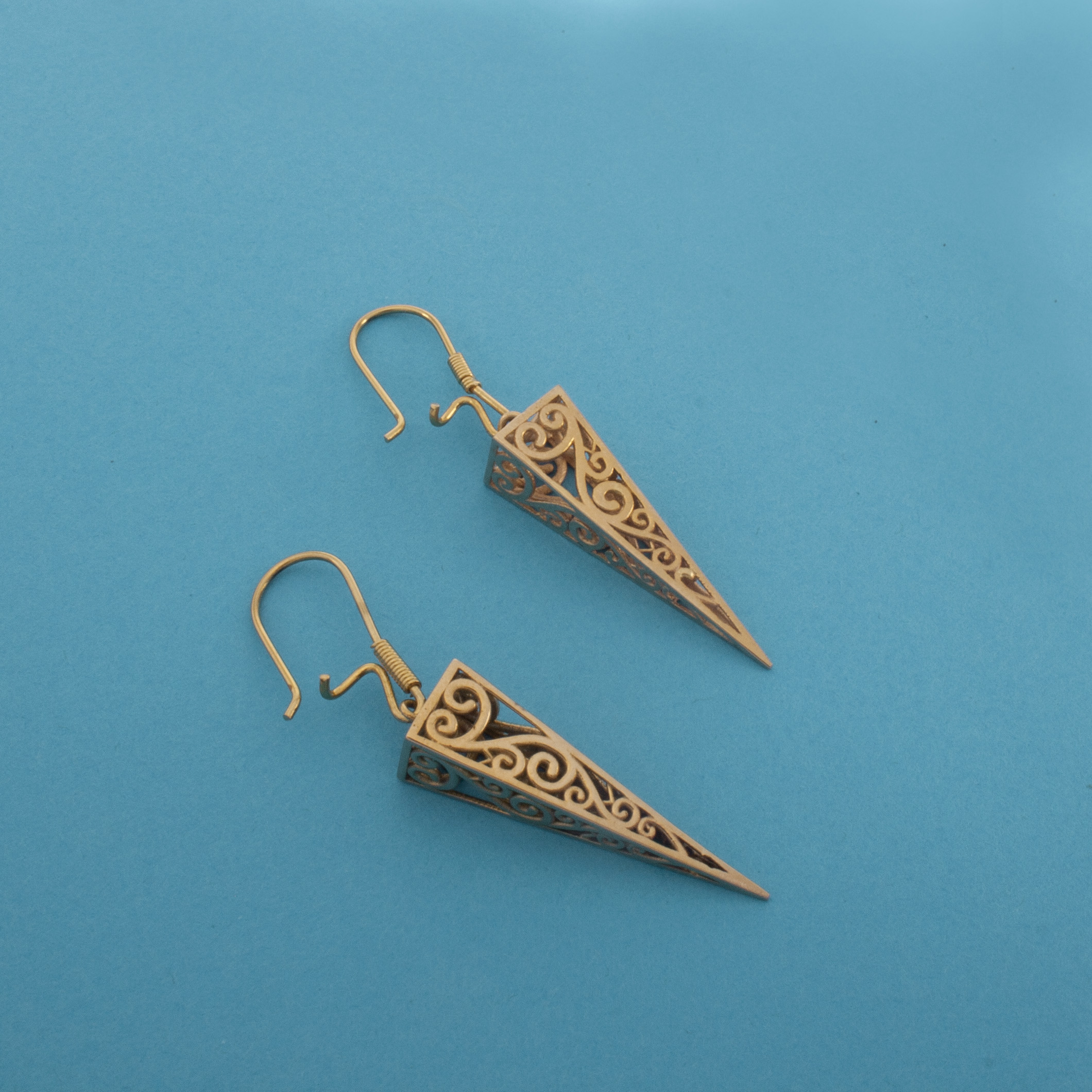 گوشواره طلا ۱۸ عیار زنانه دُرج مدل DE67