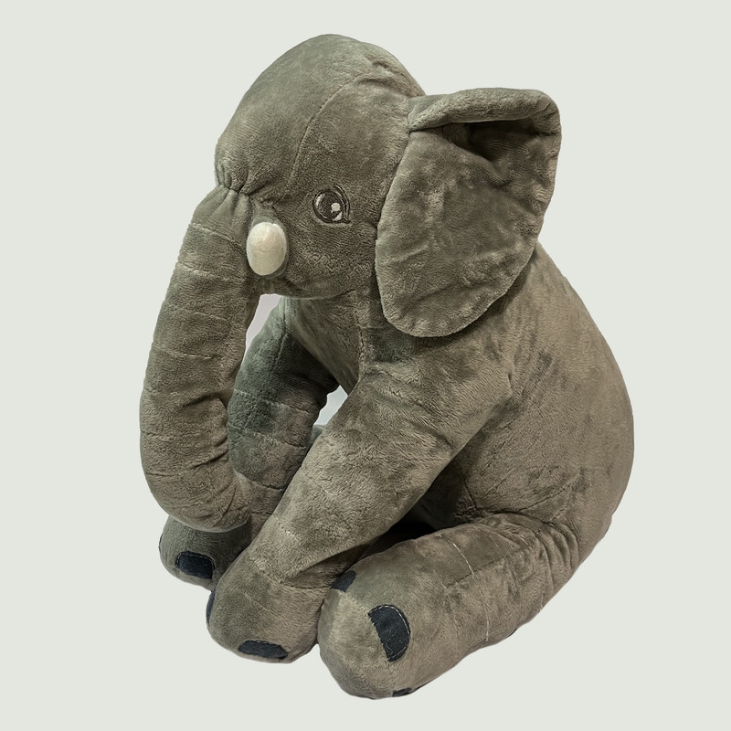 عروسک طرح فیل بالشتی مدل Pillow Elephant کد SZ10/848 طول 42 سانتی متر