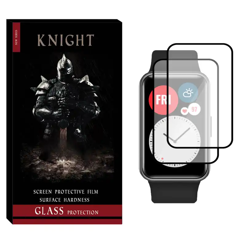محافظ صفحه نمایش نانو نایت مدل NKT مناسب برای ساعت هوشمند هوآوی Watch Fit بسته دو عددی