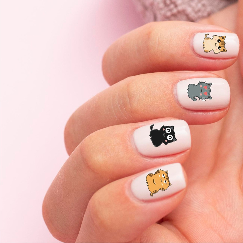 برچسب لنز ناخن مدل L2053