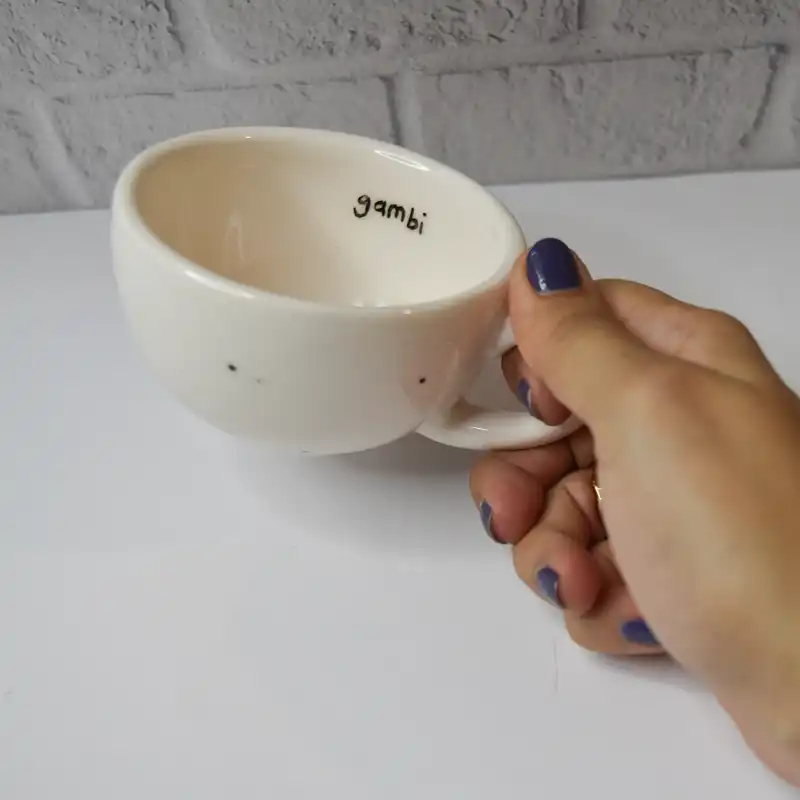 فنجان سرامیکی طرح gambi