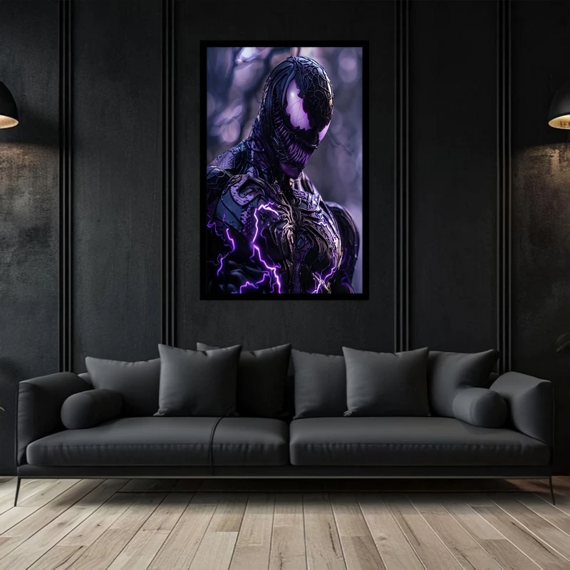 تابلو بکلیت طرح نقاشی و هنر دیجیتال  شخصیت سینمایی ونوم مدل B-bu2806