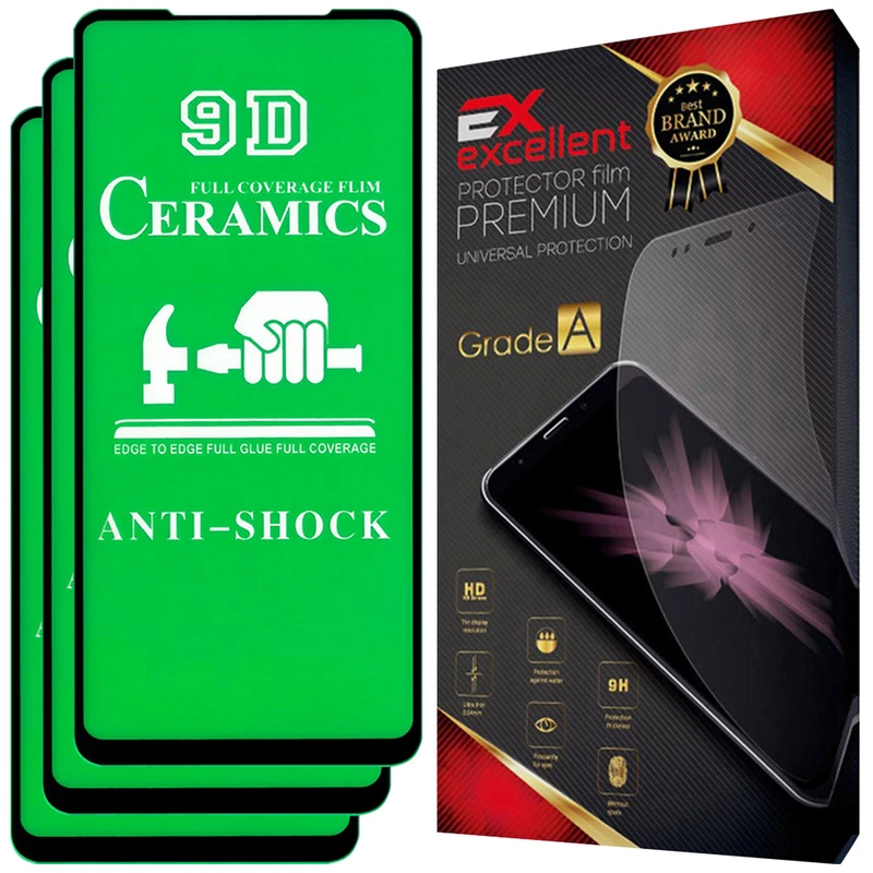 محافظ صفحه نمایش سرامیکی ایکس اکسلنت مدل CRM مناسب برای گوشی موبایل شیائومی Poco X3 GT بسته سه عددی