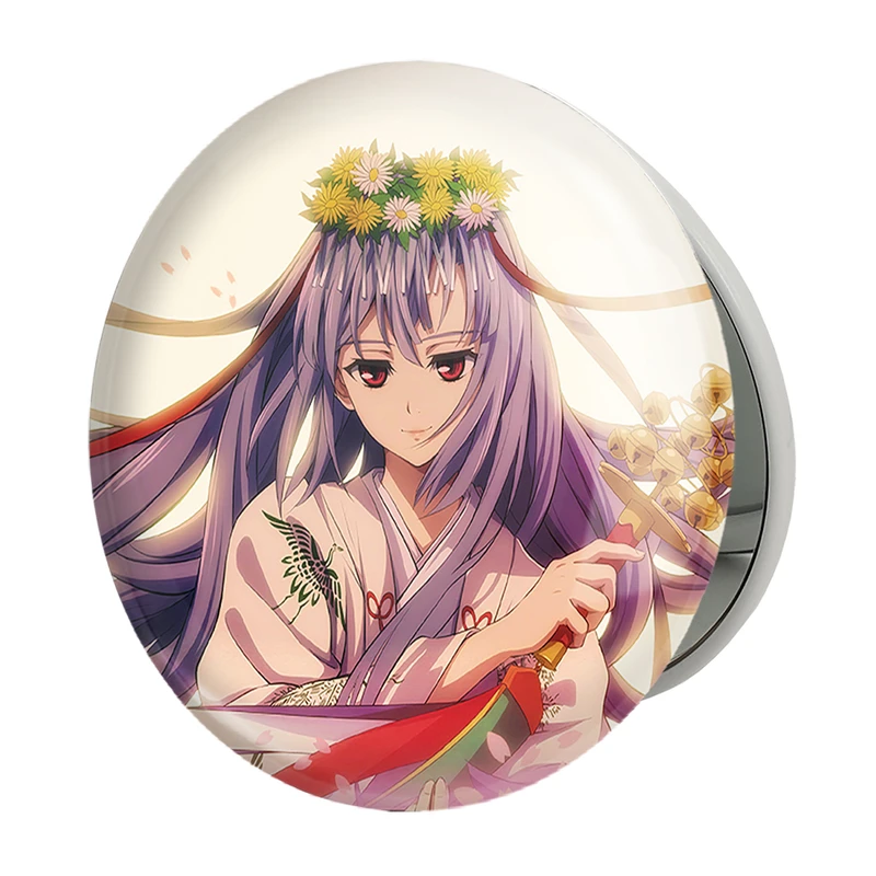 آینه جیبی خندالو طرح ماهیرو هیراگی انیمه اسرافیل پایانی مدل تاشو کد 12645 