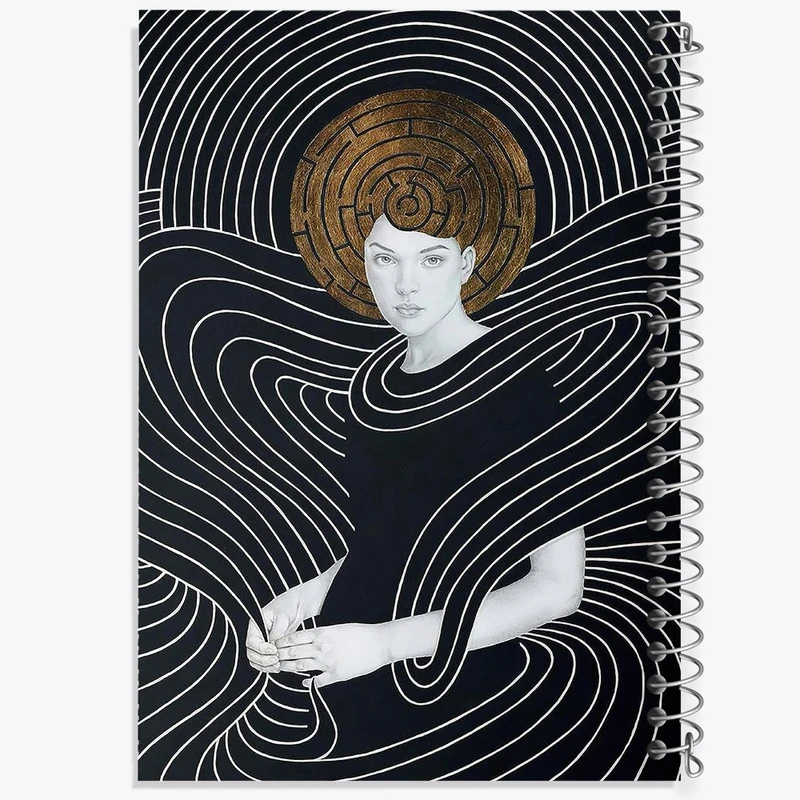 دفتر لیست خرید 50 برگ خندالو طرح دکوراتیو (decorative) کد F202