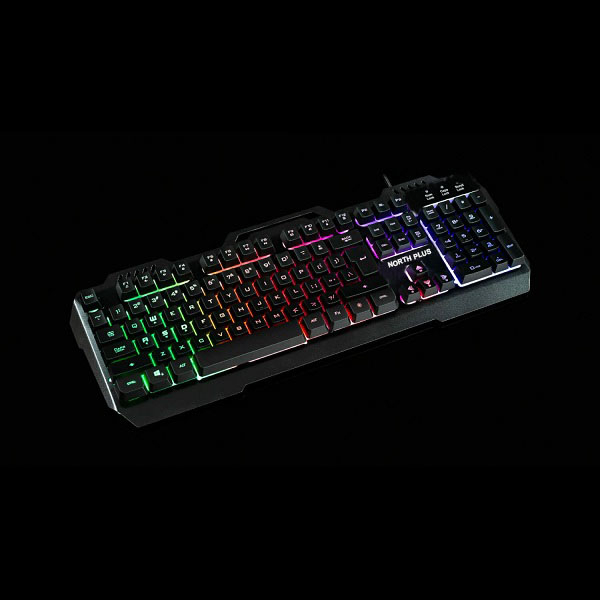 کیبورد مخصوص بازی نورث پلاس مدل KEYBOARD PHANTOM K101