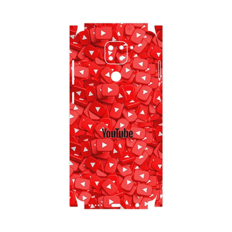 برچسب پوششی ماهوت مدل Youtube-FullSkin مناسب برای گوشی موبایل شیائومی Redmi 10X