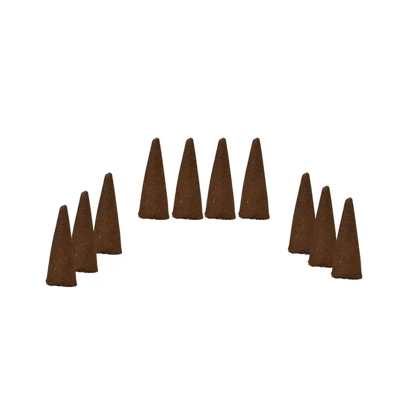 عود مدل دست ساز مخروطی لوندر بسته 10 عددی