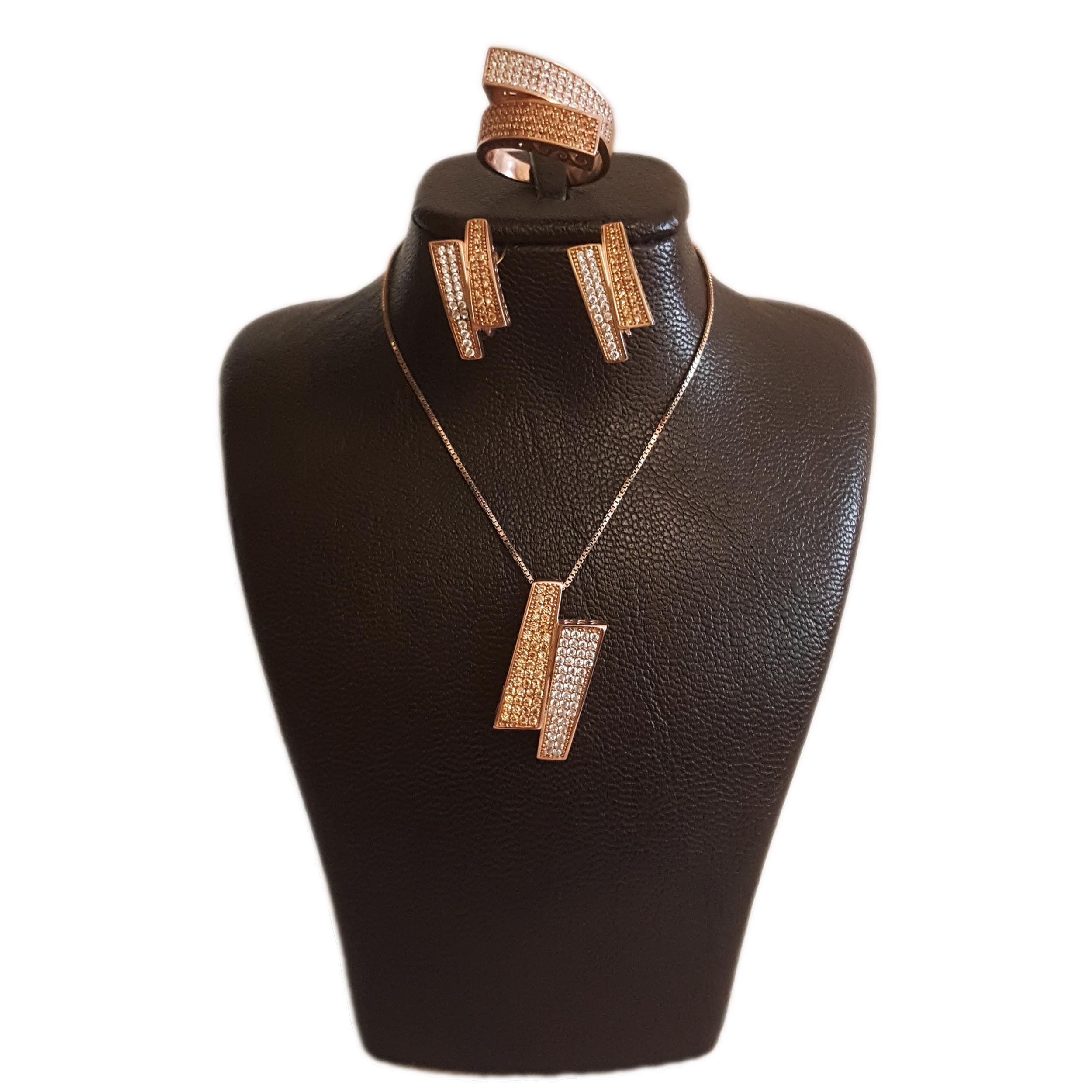 نیم ست نقره زنانه مدل N068