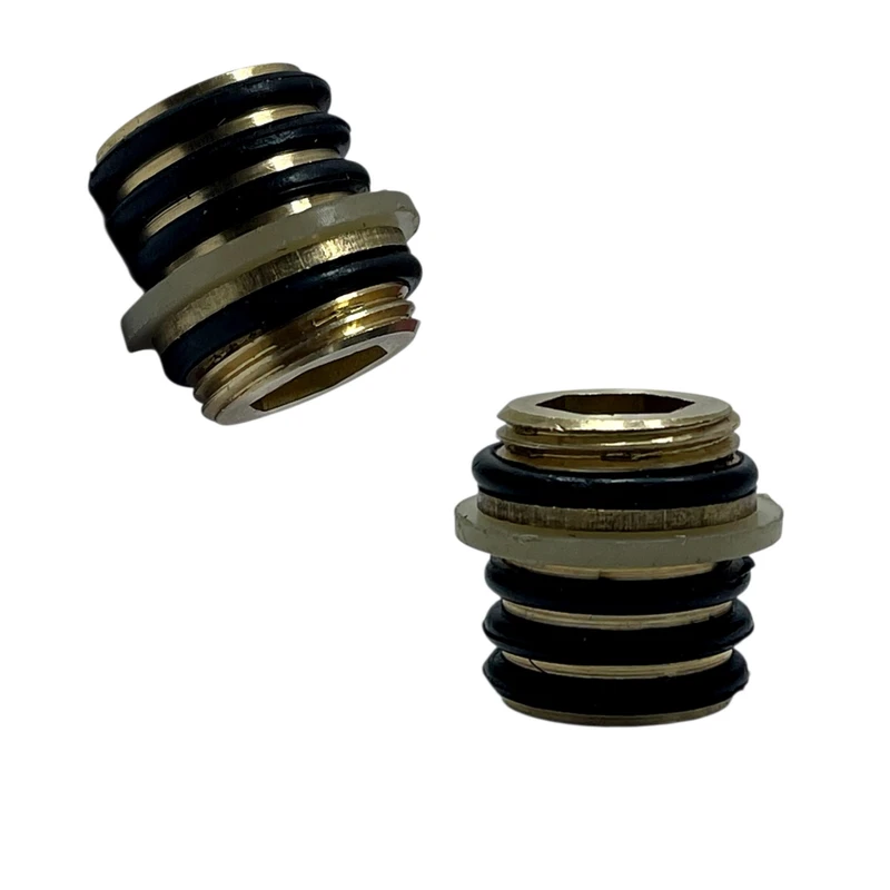 مغزی علم شیر آشپزخانه مدل برنجی بسته ی دو عددی