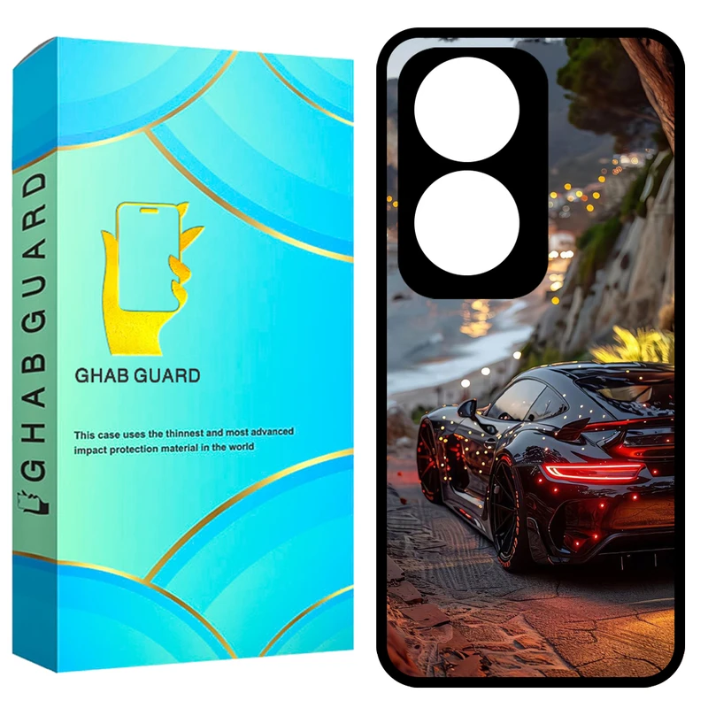 کاور قاب گارد طرح ماشین مدل GX7B20 مناسب برای گوشی موبایل آنر X7b 4G / X7b 5G 